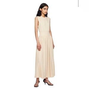 Toteme Organic Cotton Jersey Tee Sleeveless Midi Dress